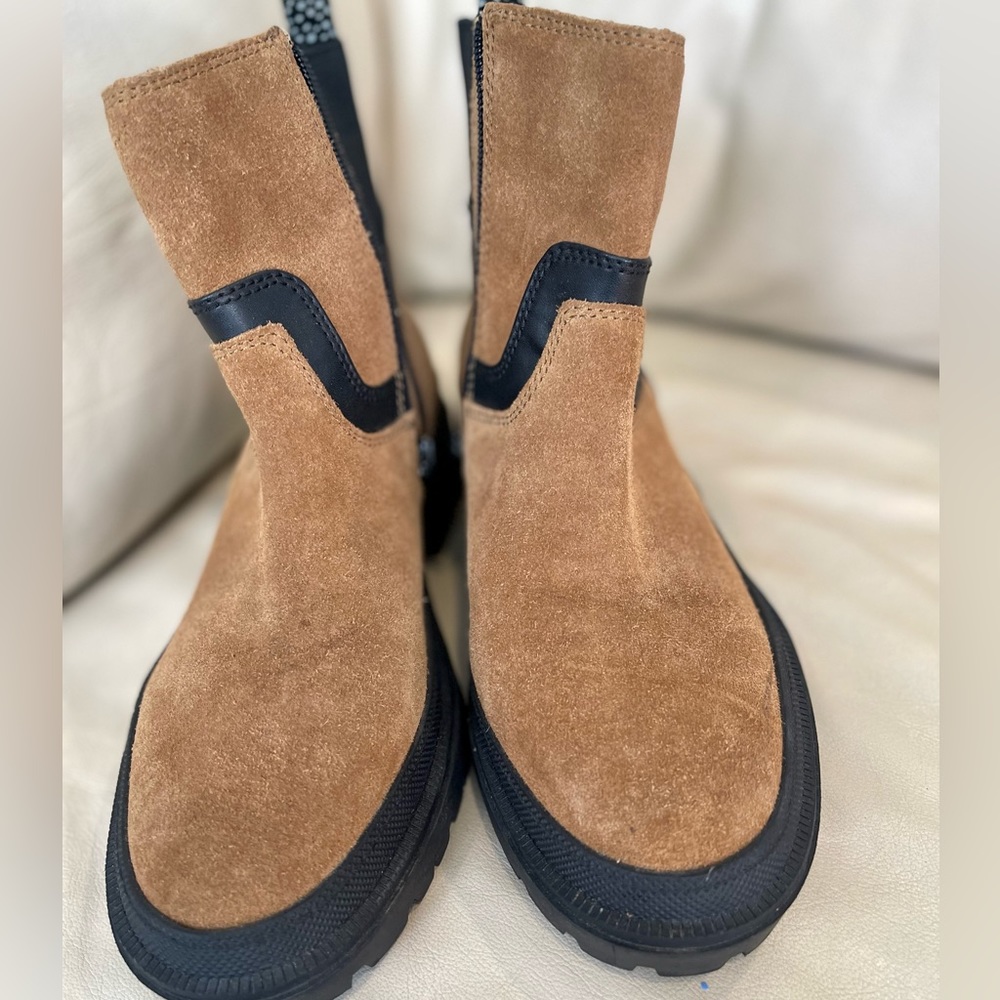 👣LUCKY BRAND EABILE Topanga Tan Boots - NEW!